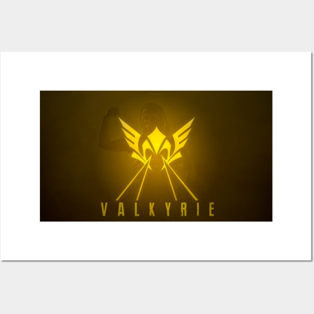 Valkyrie Wall Art by CraigNacroix